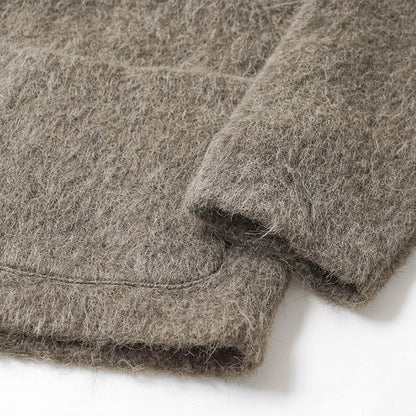 OUR LEGACY メンズ カーディガン CARDIGAN M2266CM モレグレー MOLE GREY HAIRY WOOL