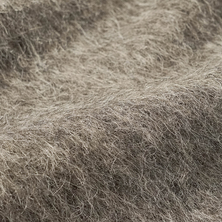 OUR LEGACY メンズ ジップアップパーカー FULL ZIP HOOD M2266FM モレグレー MOLE GREY HAIRY WOOL