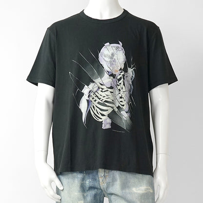 OUR LEGACY メンズ Tシャツ NEW BOX T-SHIRT M2266NC ブラック CYBERNETIC ANGEL PRINT