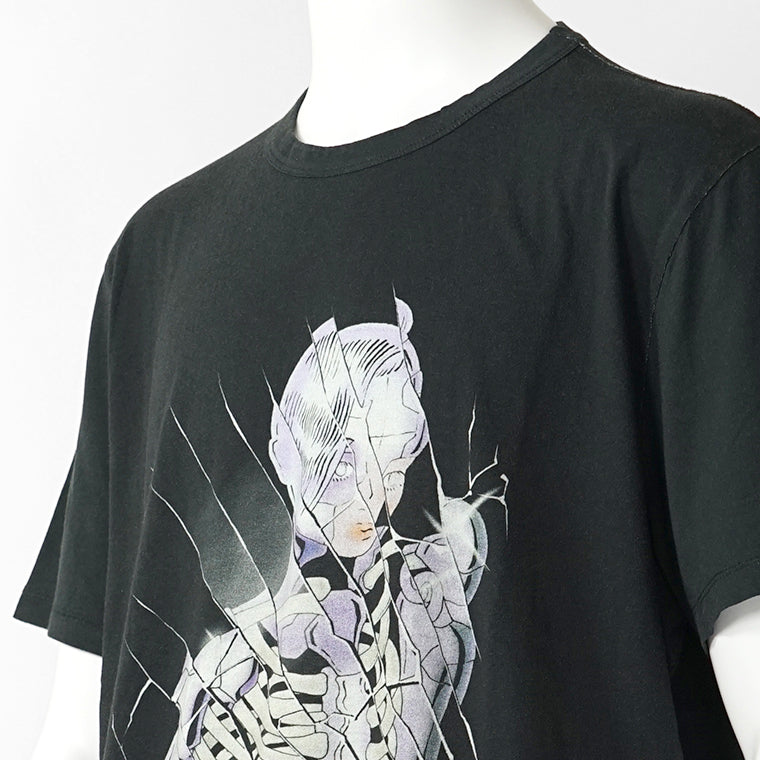 OUR LEGACY メンズ Tシャツ NEW BOX T-SHIRT M2266NC ブラック CYBERNETIC ANGEL PRINT