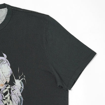 OUR LEGACY メンズ Tシャツ NEW BOX T-SHIRT M2266NC ブラック CYBERNETIC ANGEL PRINT