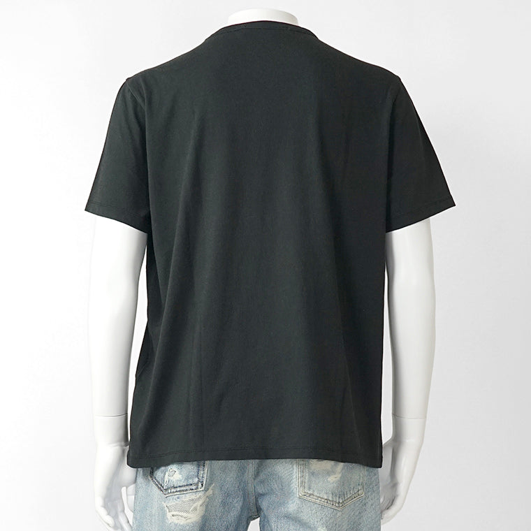 OUR LEGACY メンズ Tシャツ NEW BOX T-SHIRT M2266NF ブラック FALLEN ANGEL PRINT