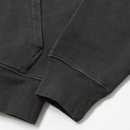 OUR LEGACY メンズ ジップアップパーカー RASCAL HOOD M2266RW ウォッシュブラック WASHED BLACK STAR FLEECE