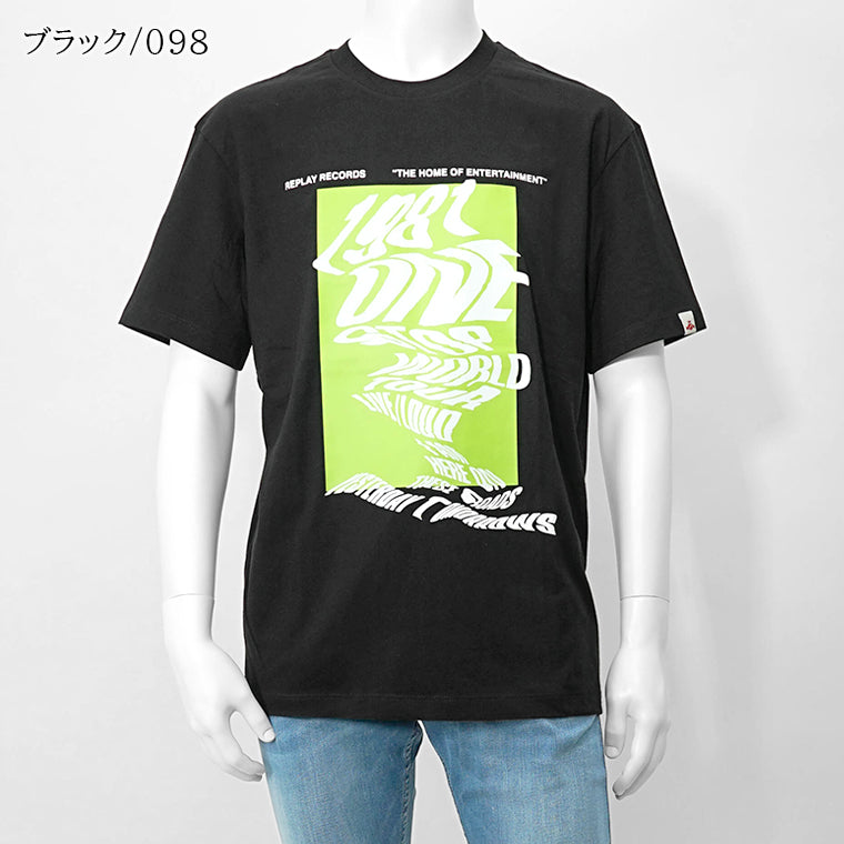 【SUMMER FINAL SALE】 REPLAY メンズ Tシャツ M3033 2660 2カラー