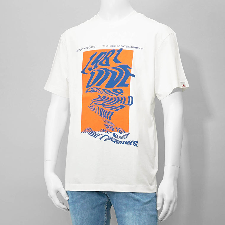 【SUMMER FINAL SALE】 REPLAY メンズ Tシャツ M3033 2660 2カラー