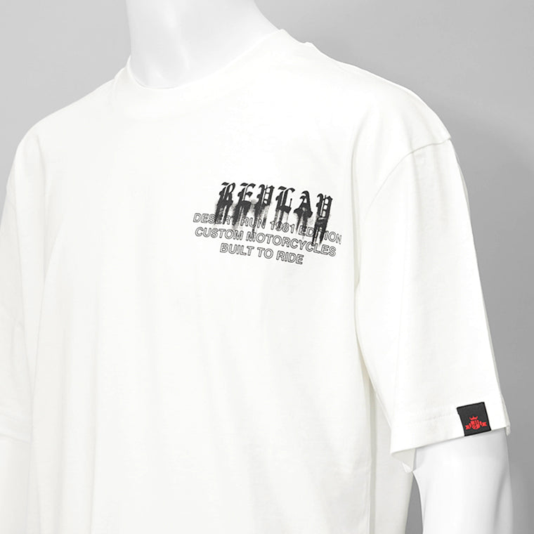 【SUMMER FINAL SALE】 REPLAY メンズ Tシャツ M3054 2660 オフホワイト 011