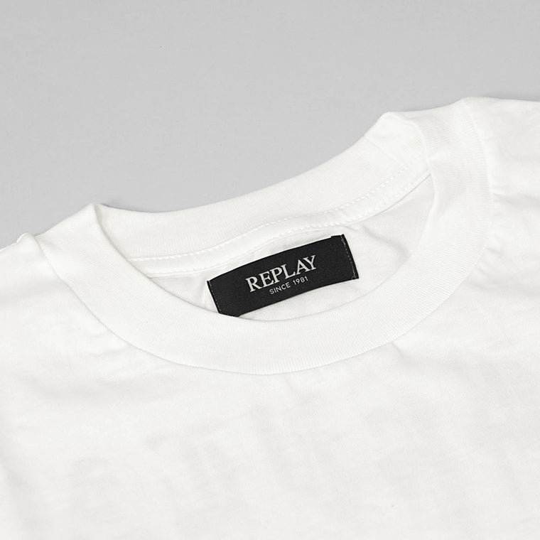 【SUMMER FINAL SALE】 REPLAY メンズ Tシャツ M3054 2660 オフホワイト 011