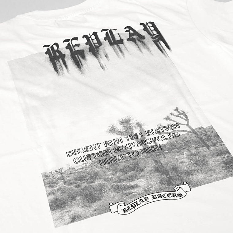【SUMMER FINAL SALE】 REPLAY メンズ Tシャツ M3054 2660 オフホワイト 011