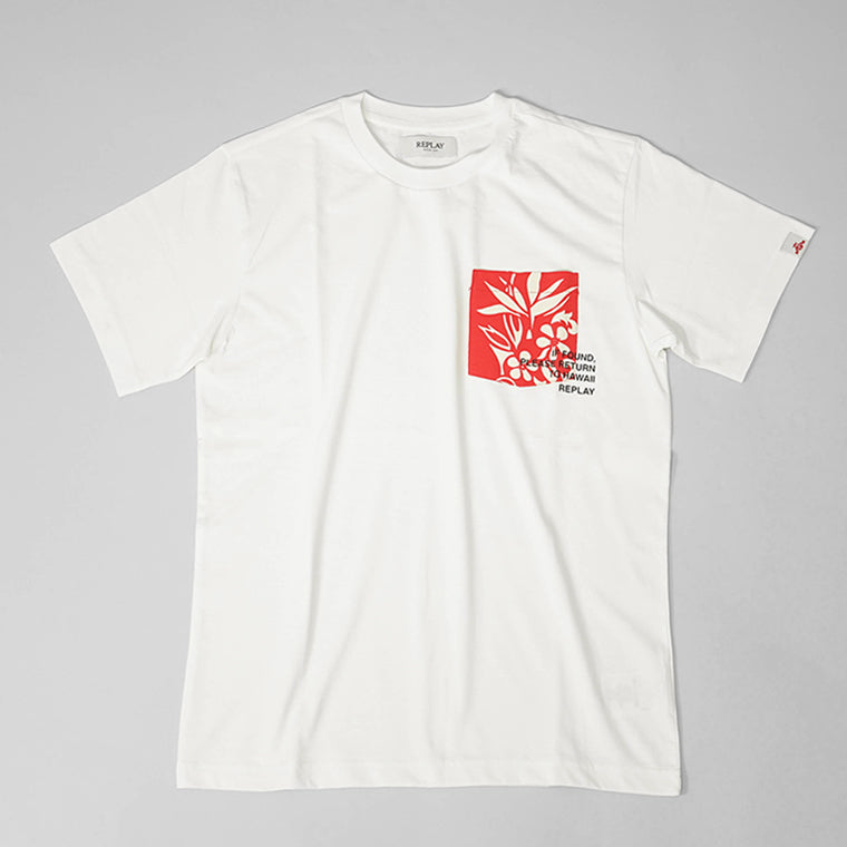 【SUMMER FINAL SALE】 REPLAY メンズ Tシャツ M3065 2660 2カラー