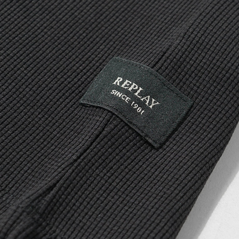 REPLAY メンズ 長袖Tシャツ M3101 85204 ブラック 098