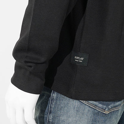 REPLAY メンズ 長袖Tシャツ M3101 85204 ブラック 098