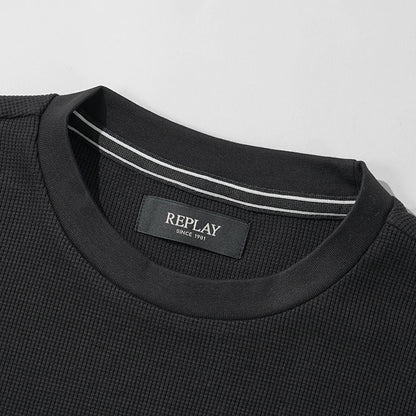 REPLAY メンズ 長袖Tシャツ M3101 85204 ブラック 098