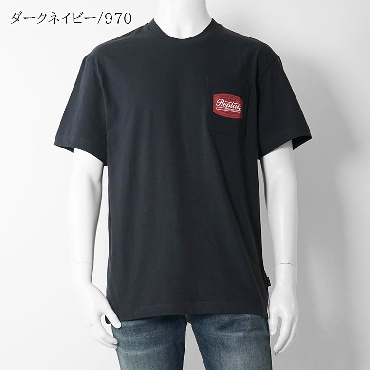 【2026SS SUMMER SALE】REPLAY メンズ Tシャツ M3351 2660 2カラー