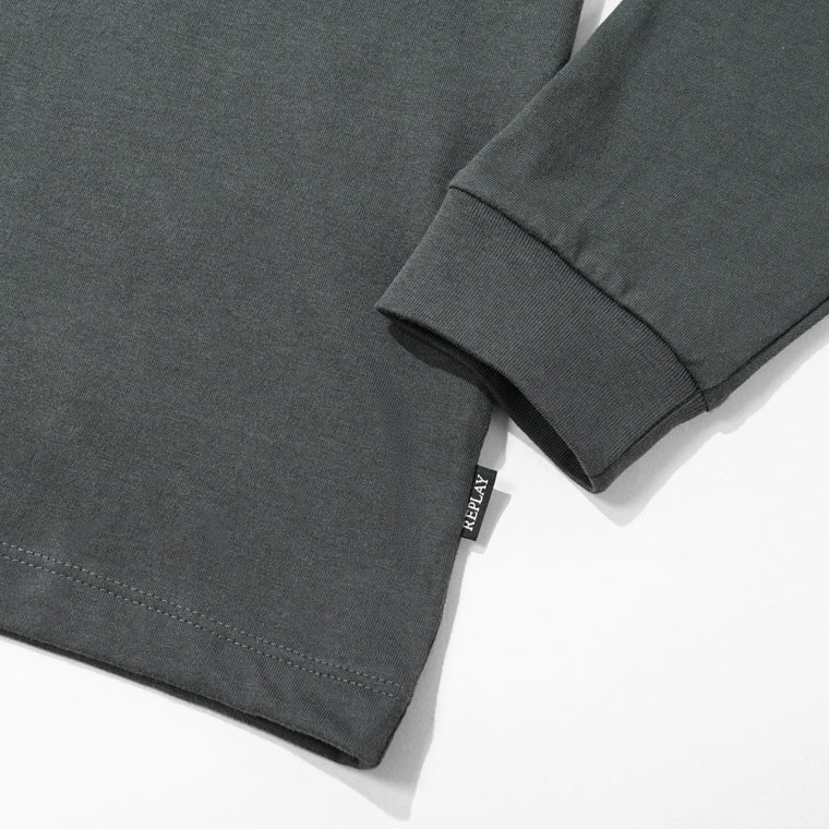 REPLAY メンズ 長袖Tシャツ M3357 22662 ダークグレー 293