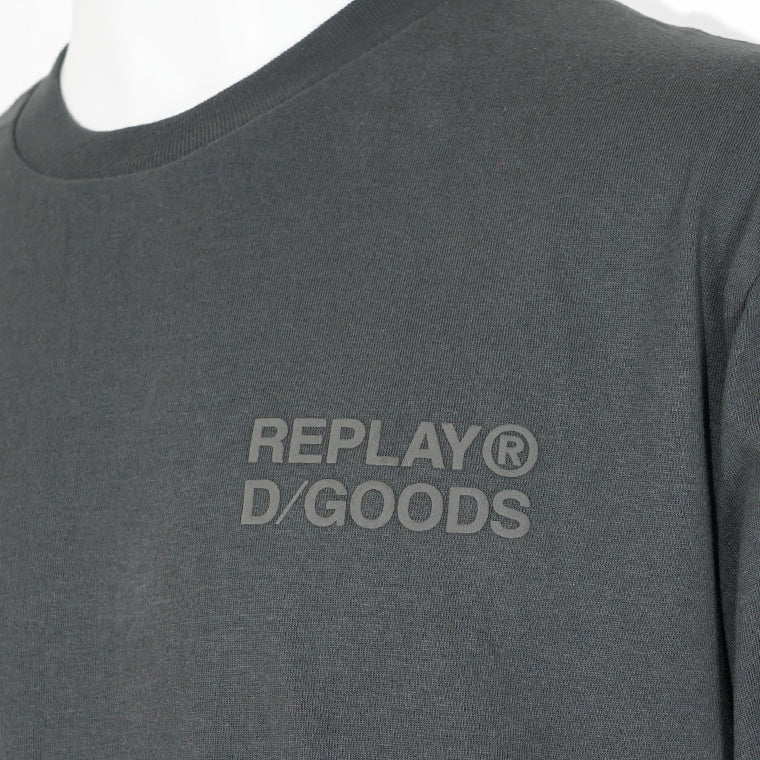 REPLAY メンズ 長袖Tシャツ M3357 22662 ダークグレー 293
