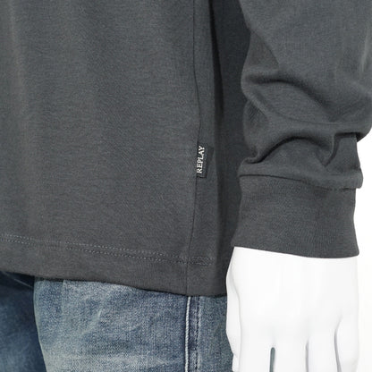 REPLAY メンズ 長袖Tシャツ M3357 22662 ダークグレー 293