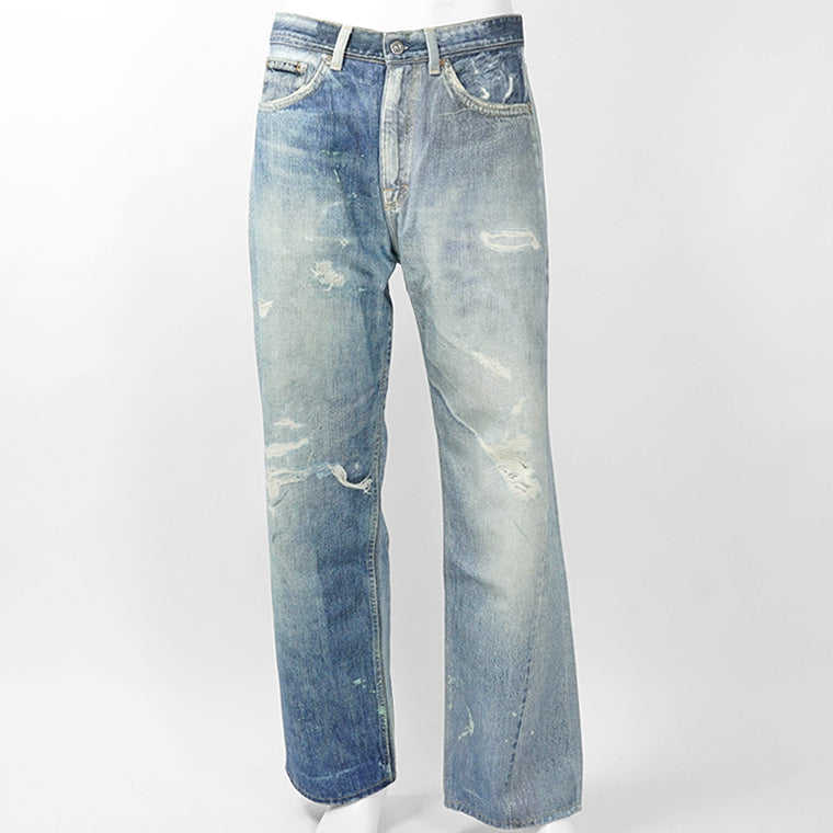 OUR LEGACY メンズ ジーンズ THIRD CUT M4205TDD ウォッシュブルー DIGITAL DENIM PRINT