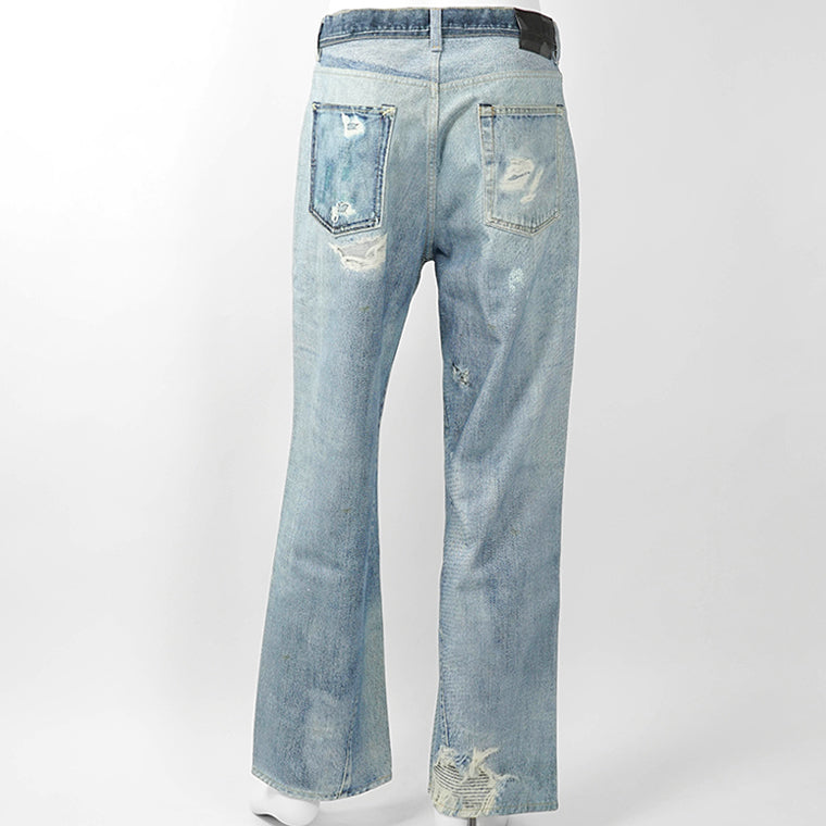 OUR LEGACY メンズ ジーンズ THIRD CUT M4205TDD ウォッシュブルー DIGITAL DENIM PRINT