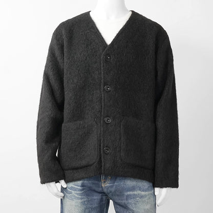 OUR LEGACY メンズ カーディガン CARDIGAN M4206CBM ブラック BLACK MOHAIR