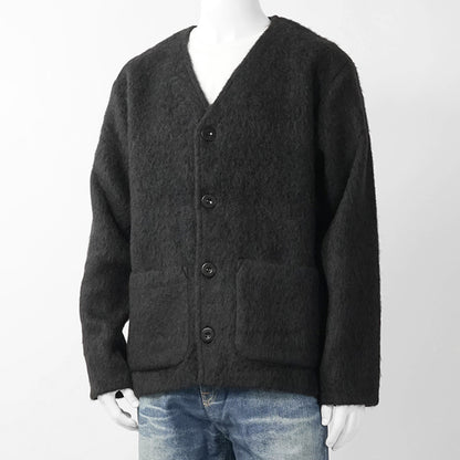 OUR LEGACY メンズ カーディガン CARDIGAN M4206CBM ブラック BLACK MOHAIR
