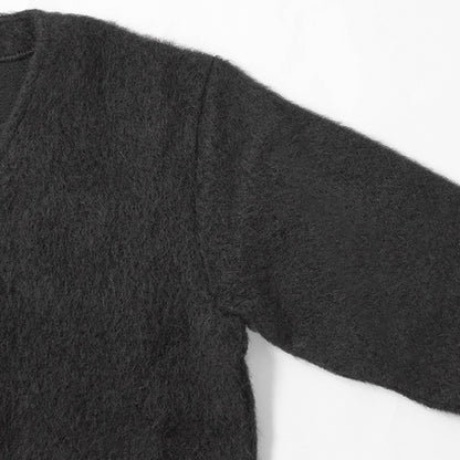 OUR LEGACY メンズ カーディガン CARDIGAN M4206CBM ブラック BLACK MOHAIR