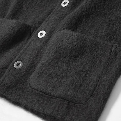 OUR LEGACY メンズ カーディガン CARDIGAN M4206CBM ブラック BLACK MOHAIR