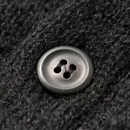 OUR LEGACY メンズ カーディガン EVENING POLO M4213ECFSE ブラック BLACK FUZZY ALPACA