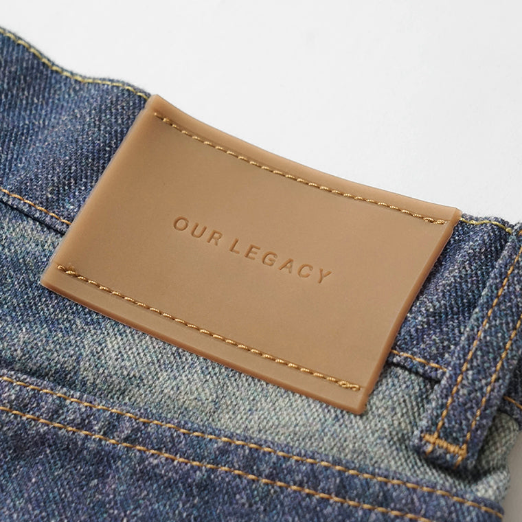 OUR LEGACY メンズ ジーンズ THIRD CUT M4265TAZ ウォッシュブルー AZURE PRINT