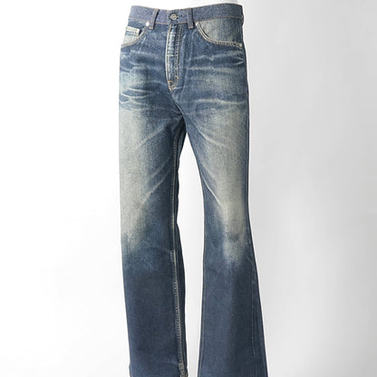 OUR LEGACY メンズ ジーンズ THIRD CUT M4265TAZ ウォッシュブルー AZURE PRINT