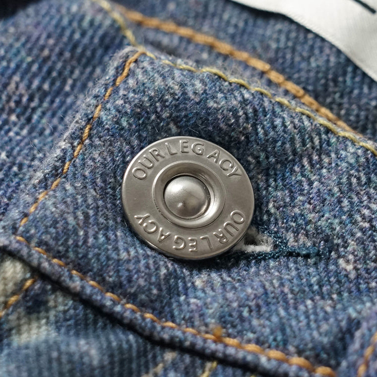 OUR LEGACY メンズ ジーンズ THIRD CUT M4265TAZ ウォッシュブルー AZURE PRINT