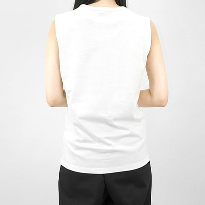 【SUMMER FINAL SALE】 MM6 Maison Margiela KIDS キッズ タンクトップ MM6T82U M60575 MM009 ホワイト M6100