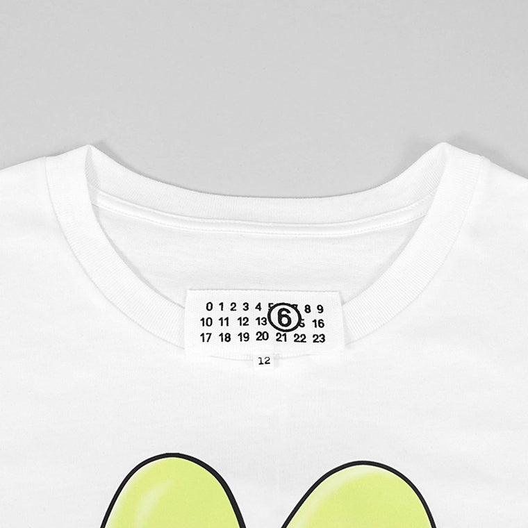 MM6 Maison Margiela KIDS キッズ Tシャツ MM6T124U M60805 MM04I ホワイト M6100