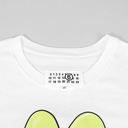 MM6 Maison Margiela KIDS キッズ Tシャツ MM6T124U M60805 MM04I ホワイト M6100
