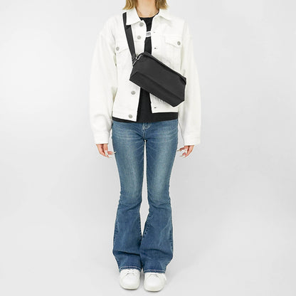 MM6 Maison Margiela KIDS キッズ ショルダーバッグ NYLON CROSSBODY BAG M60822 P6416 ブラック T8013