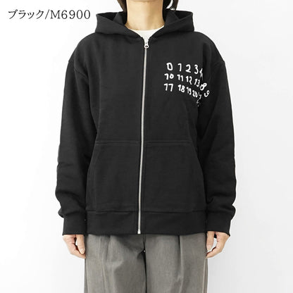 MM6 Maison Margiela KIDS キッズ ジップアップパーカー MM6S117U M60872 MM02X 2カラー