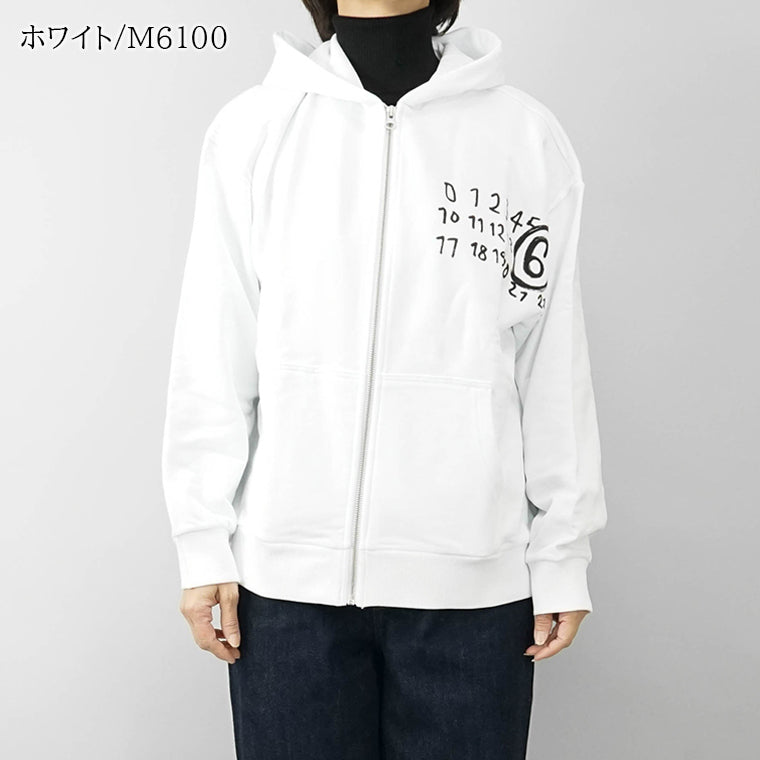 MM6 Maison Margiela KIDS キッズ ジップアップパーカー MM6S117U M60872 MM02X 2カラー