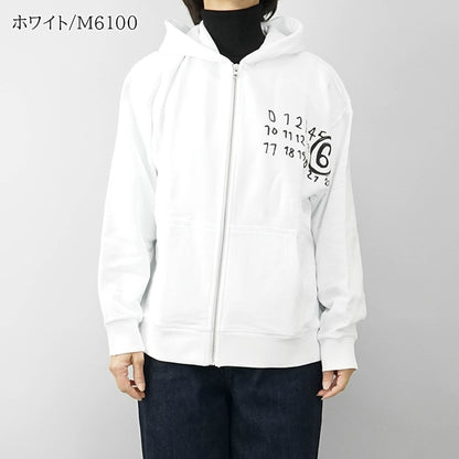 MM6 Maison Margiela KIDS キッズ ジップアップパーカー MM6S117U M60872 MM02X 2カラー