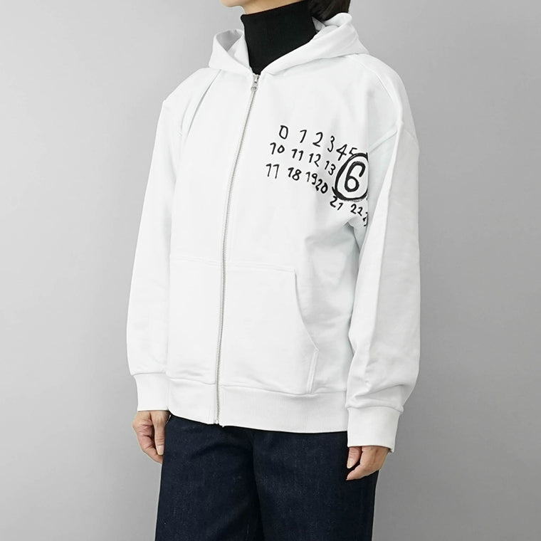 MM6 Maison Margiela KIDS キッズ ジップアップパーカー MM6S117U M60872 MM02X 2カラー