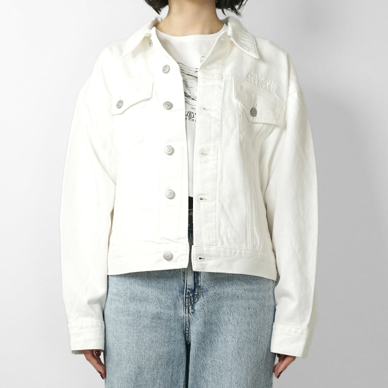 MM6 Maison Margiela KIDS キッズ デニムジャケット MM6J44BU M60922 MM06S ホワイト M6101