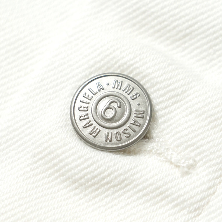 MM6 Maison Margiela KIDS キッズ デニムジャケット MM6J44BU M60922 MM06S ホワイト M6101