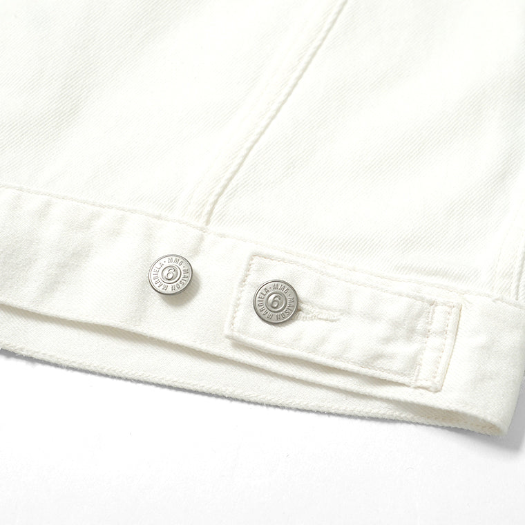 MM6 Maison Margiela KIDS キッズ デニムジャケット MM6J44BU M60922 MM06S ホワイト M6101