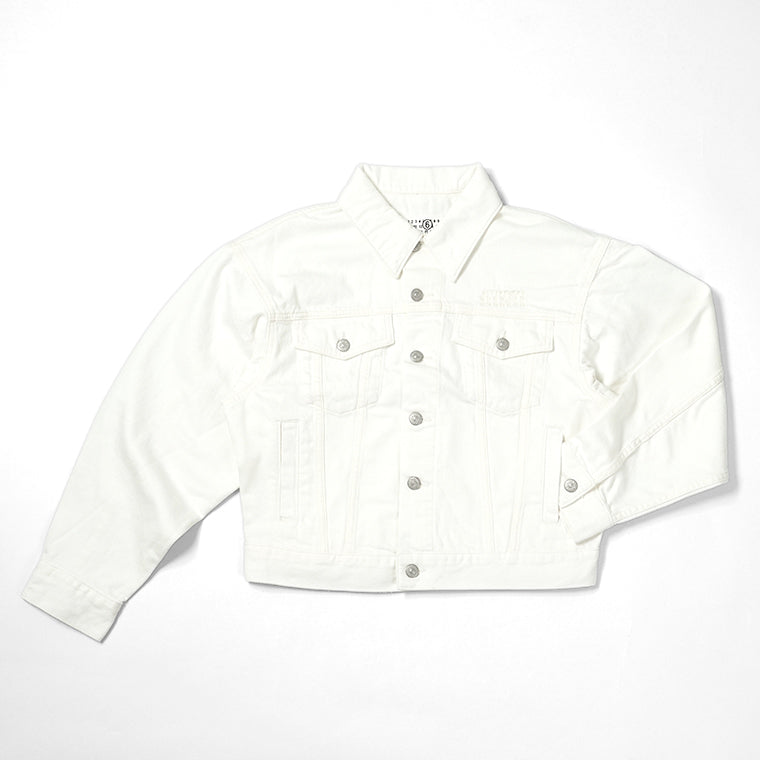 MM6 Maison Margiela KIDS キッズ デニムジャケット MM6J44BU M60922 MM06S ホワイト M6101