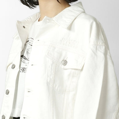 MM6 Maison Margiela KIDS キッズ デニムジャケット MM6J44BU M60922 MM06S ホワイト M6101