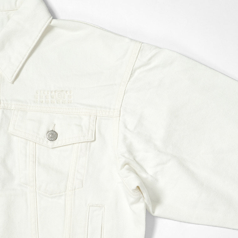 MM6 Maison Margiela KIDS キッズ デニムジャケット MM6J44BU M60922 MM06S ホワイト M6101