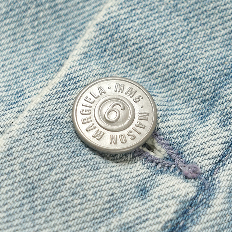 MM6 Maison Margiela KIDS キッズ デニムジャケット MM6J129U M60924 MM06Y ウォッシュブルー M601