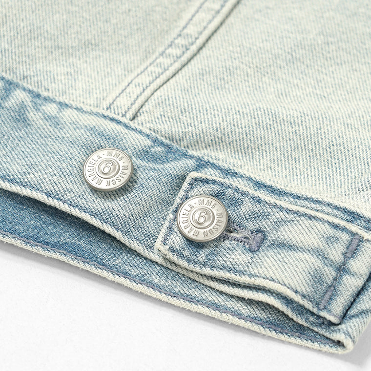 MM6 Maison Margiela KIDS キッズ デニムジャケット MM6J129U M60924 MM06Y ウォッシュブルー M601