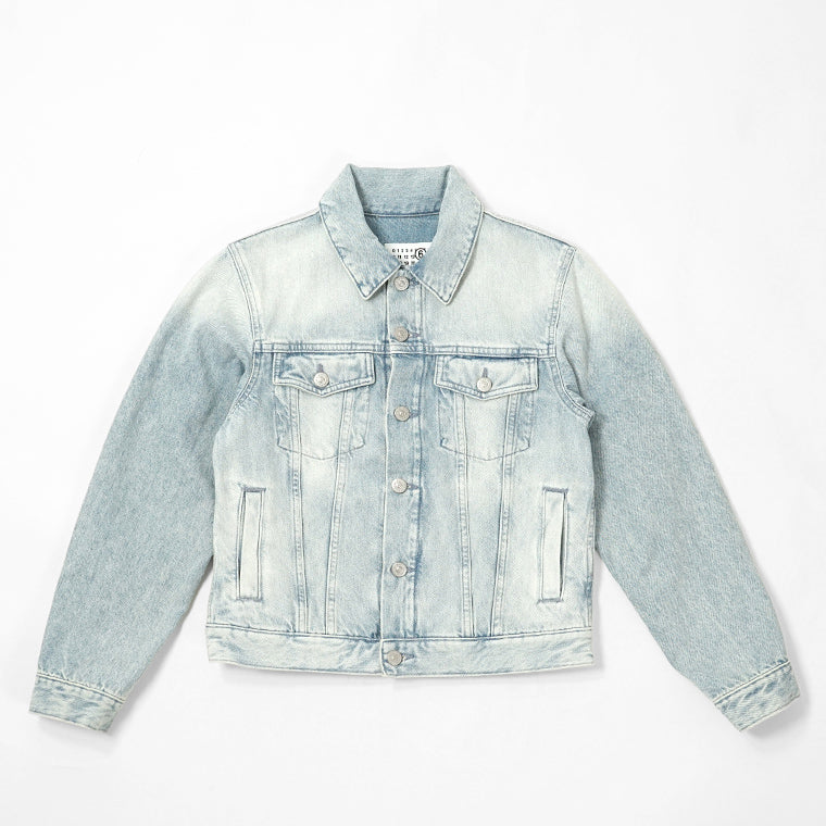 MM6 Maison Margiela KIDS キッズ デニムジャケット MM6J129U M60924 MM06Y ウォッシュブルー M601