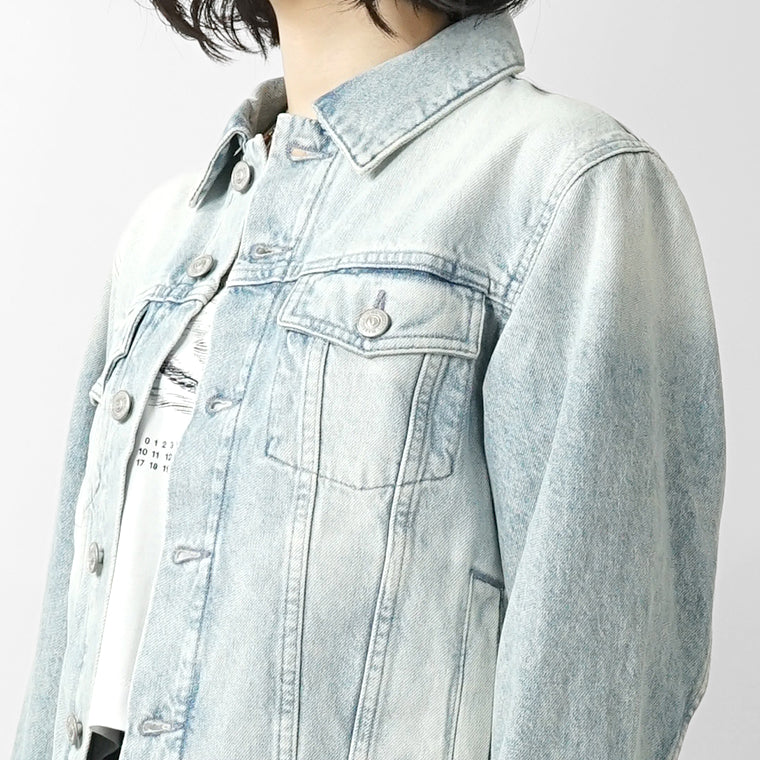 MM6 Maison Margiela KIDS キッズ デニムジャケット MM6J129U M60924 MM06Y ウォッシュブルー M601