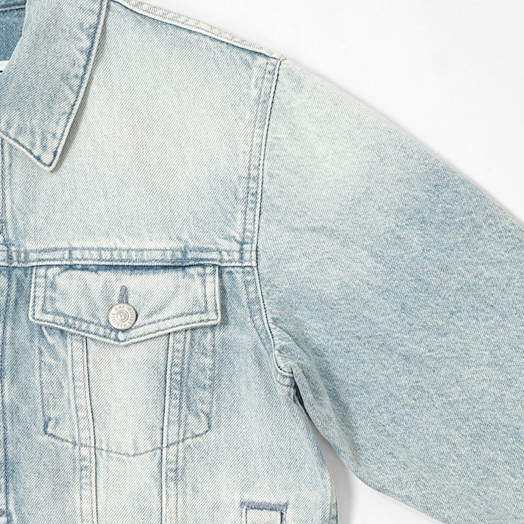 MM6 Maison Margiela KIDS キッズ デニムジャケット MM6J129U M60924 MM06Y ウォッシュブルー M601