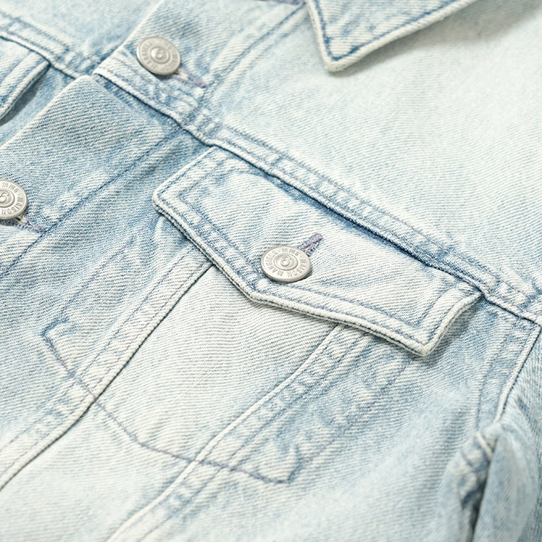 MM6 Maison Margiela KIDS キッズ デニムジャケット MM6J129U M60924 MM06Y ウォッシュブルー M601